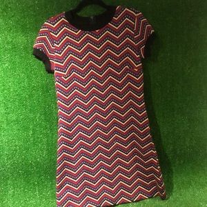 Zara woman’s multi colored mid dress size medium